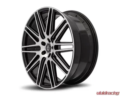 Curva Concepts C50 Aluminum Alloy Wheels 22x10.5 40mm Gloss Black Machine Face - C50-22105BLNK4073BMF