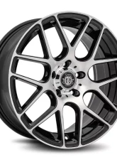 Curva Concepts C7 Aluminum Alloy Wheels 18x8 5x112 35mm Gloss Black Machine Face                                     - C7-18801123566BMF - Image 3