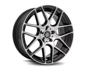 Curva Concepts C7 Aluminum Alloy Wheels 18x9 5x114.3 35mm Gloss Black Machine Face