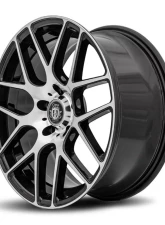 Curva Concepts C7 Aluminum Alloy Wheels 18x9 5x114.3 35mm Gloss Black Machine Face                                     - C7-18901143573BMF - Image 2