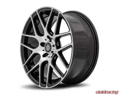 Curva Concepts C7 Aluminum Alloy Wheels 18x9 5x114.3 35mm Gloss Black Machine Face - C7-18901143573BMF