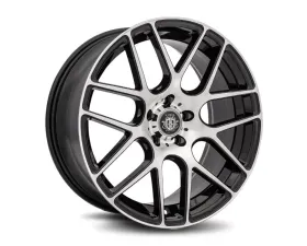 Curva Concepts C7 Aluminum Alloy Wheels 19x8.5 5x120 20mm Gloss Black Machine Face