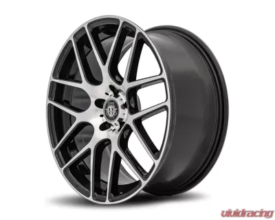 Curva Concepts C7 Aluminum Alloy Wheels 19x8.5 5x120 20mm Gloss Black Machine Face - C7-19851202072BMF