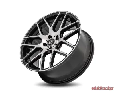 Curva Concepts C7 Aluminum Alloy Wheels 19x9.5 5x120 40mm Gloss Black Machine Face - C7-19951204072BMF
