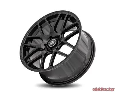 Curva Concepts C7 Aluminum Alloy Wheels 20x8.5 5x112 35mm Gloss Black - C7-20851123566BLK