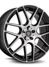 Curva Concepts C7 Aluminum Alloy Wheels 20x9.5 5x114.3 40mm Gloss Black Machine Face                                     - C7-20951144073BMF - Image 3