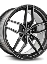 Curva Concepts CFF25 Flow Forged Wheels 18x8.5 5x114.3 35mm Gun Metal Machine Face                                     - CFF25-18851143573GMMF - Image 3