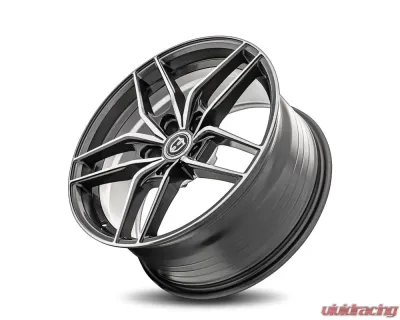 Curva Concepts CFF25 Flow Forged Wheels 18x8.5 5x114.3 35mm Gun Metal Machine Face - CFF25-18851143573GMMF