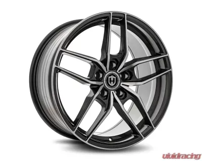 Curva Concepts CFF25 Flow Forged Wheels 18x9.5 5x114.3 35mm Gun Metal Machine Face - CFF25-18951143573GMMF