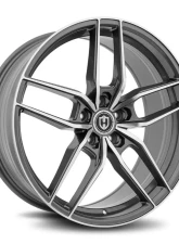 Curva Concepts CFF25 Flow Forged Wheels 20x10 40mm Gun Metal Machine Face                                     - CFF25-2010BLNK4073GMMF - Image 3
