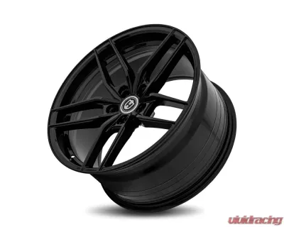 Curva Concepts CFF25 Flow Forged Wheels 20x8.5 35mm Gloss Black - CFF25-2085BLNK3573BLK
