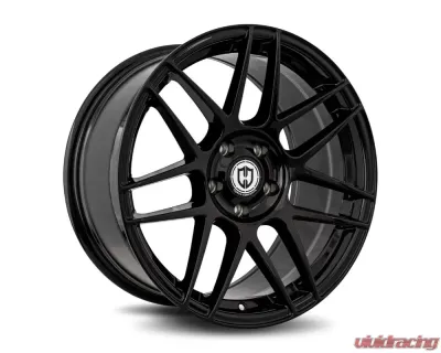 Curva Concepts CFF300 Flow Forged Wheels 18x8.5 5x112 35mm Gloss Black - CFF300-18851123566BLK