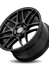 Curva Concepts CFF300 Flow Forged Wheels 18x8.5 5x114.3 35mm Gloss Black                                     - CFF300-18851143573BLK - Image 3