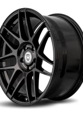 Curva Concepts CFF300 Flow Forged Wheels 18x9.5 5x112 35mm Gloss Black                                     - CFF300-18951123566BLK - Image 2