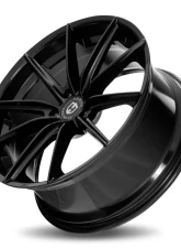 Curva Concepts CFF46 Flow Forged Wheels 20x9 5x114.3 35mm Gloss Black                                     - CFF46-20901143573B - Image 3