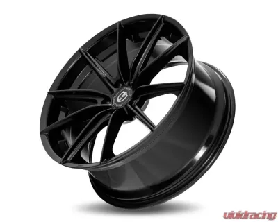 Curva Concepts CFF46 Flow Forged Wheels 20x9 15mm Gloss Black - CFF46-2090BLNK1573B