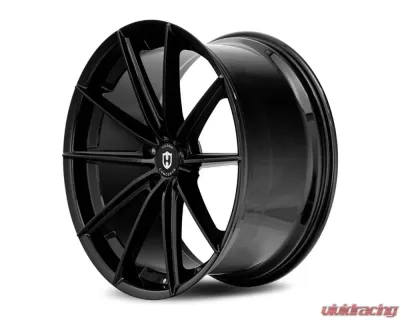 Curva Concepts CFF46 Flow Forged Wheels 22x10.5 5x114.3 40mm Gloss Black - CFF46-221051144073BLK