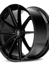 Curva Concepts CFF46 Flow Forged Wheels 22x10 40mm Gloss Black                                     - CFF46-2210BLNK4073BLK - Image 2
