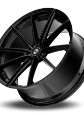 Curva Concepts CFF46 Flow Forged Wheels 22x10 40mm Gloss Black                                     - CFF46-2210BLNK4073BLK - Image 3