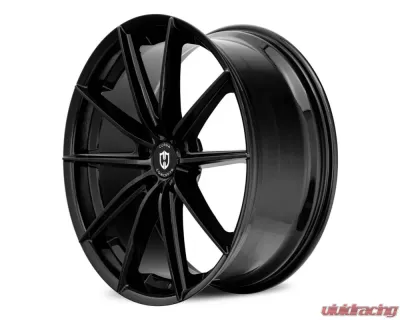 Curva Concepts CFF46 Flow Forged Wheels 22x9 35mm Gloss Black - CFF46-2290BLNK3573BLK