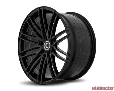 Curva Concepts CFF50 Flow Forged Wheels 20x10.5 5x114.3 35mm Gloss Black - CFF50-201051143573BLK