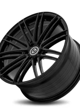 Curva Concepts CFF50 Flow Forged Wheels 20x10.5 5x114.3 35mm Gloss Black                                     - CFF50-201051143573BLK - Image 3