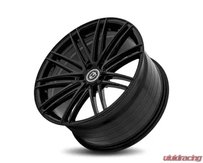 Curva Concepts CFF50 Flow Forged Wheels 20x10.5 35mm Gloss Black - CFF50-20105BLNK3573BLK