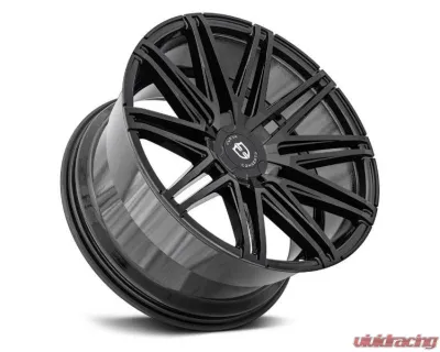 Curva Concepts C48 Wheel 20x9 5x108 +35 Gloss Black - C48-20901083573BLK