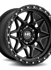 Hardrock Offroad H105 Aluminum Wheel 17x9 5x127 | 5x5 -12 78.1 Matte Black-Black B/L                                     - H105-179073112BB - Image 2