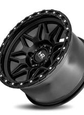 Hardrock Offroad H105 Aluminum Wheel 17x9 5x127 | 5x5 -12 78.1 Matte Black-Black B/L                                     - H105-179073112BB - Image 4