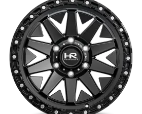 Hardrock Offroad H106 Aluminum Wheel 17x9 6x135 1 87.1 Matte Black-Black B/L