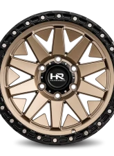 Hardrock Offroad H106 Aluminum Wheel 17x9 6x135 1 87.1 Matte Bronze-Black B/L                                     - H106-179036001BR - Image 4