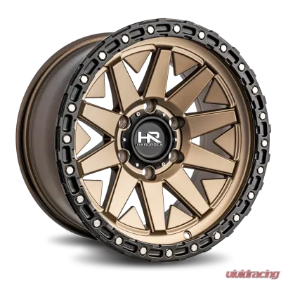 Hardrock Offroad H106 Aluminum Wheel 17x9 6x135 -12 87.1 Matte Bronze-Black B/L - H106-179036112BR
