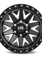 Hardrock Offroad H106 Aluminum Wheel 17x9 5x127 | 5x5 -12 78.1 Matte Black-Black B/L                                     - H106-179073112BB - Image 4