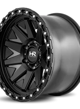 Hardrock Offroad H106 Aluminum Wheel 17x9 5x127 | 5x5 -12 78.1 Matte Black-Black B/L                                     - H106-179073112BB - Image 3