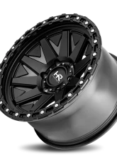 Hardrock Offroad H106 Aluminum Wheel 17x9 5x127 | 5x5 -12 78.1 Matte Black-Black B/L                                     - H106-179073112BB - Image 4