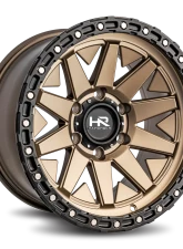 Hardrock Offroad H106 Aluminum Wheel 17x9 6x139.7 1 108 Matte Bronze-Black B/L                                     - H106-179083001BR - Image 2