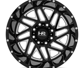 Hardrock Offroad Bones XPosed Aluminum Wheel 20x12 5x150 -44 110.3 Gloss Black Milled