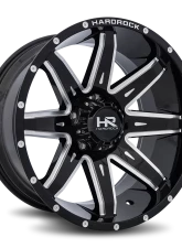 Hardrock Offroad Painkiller XPosed Aluminum Wheel 20x10 6x139.7 -19 108 Gloss Black Milled                                     - H502-201083119BM - Image 2