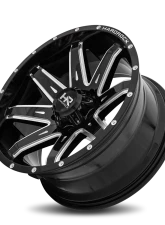 Hardrock Offroad Painkiller XPosed Aluminum Wheel 20x10 6x139.7 -19 108 Gloss Black Milled                                     - H502-201083119BM - Image 4