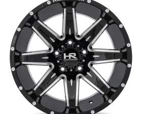 Hardrock Offroad Painkiller XPosed Aluminum Wheel 20x12 6x135 -44 87.1 Gloss Black Milled