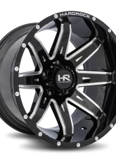 Hardrock Offroad Painkiller XPosed Aluminum Wheel 20x12 8x170 -44 125.2 Gloss Black Milled                                     - H502-201270144BM - Image 2
