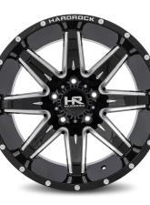 Hardrock Offroad Painkiller XPosed Aluminum Wheel 20x12 5x127 | 5x5 -44 78.1 Gloss Black Milled                                     - H502-201273144BM - Image 4
