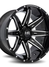 Hardrock Offroad Painkiller XPosed Aluminum Wheel 22x12 8x170 -44 125.2 Gloss Black Milled                                     - H502-221270144BM - Image 2