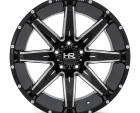 Hardrock Offroad Painkiller XPosed Aluminum Wheel 22x12 5x139.7 -44 87 Gloss Black Milled
