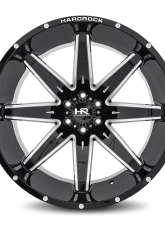 Hardrock Offroad Painkiller XPosed Aluminum Wheel 24x14 5x127 | 5x5 -76 78.1 Gloss Black Milled                                     - H502-241473176BM - Image 4