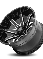Hardrock Offroad Painkiller XPosed Aluminum Wheel 24x14 5x127 | 5x5 -76 78.1 Gloss Black Milled                                     - H502-241473176BM - Image 4