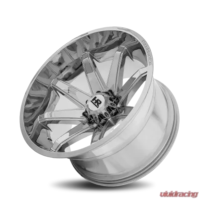 Hardrock Offroad Painkiller XPosed Aluminum Wheel 24x14 8x180 -76 124.3 Chrome - H502-241478176C
