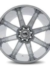 Hardrock Offroad Painkiller XPosed Aluminum Wheel 24x14 6x139.7 -76 108 Chrome                                     - H502-241483176C - Image 4
