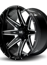 Hardrock Offroad Painkiller XPosed Aluminum Wheel 26x14 6x135 -76 87.1 Gloss Black Milled                                     - H502-261436176BM - Image 3